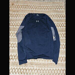 Under Armour Navy + Gray Shirt Large